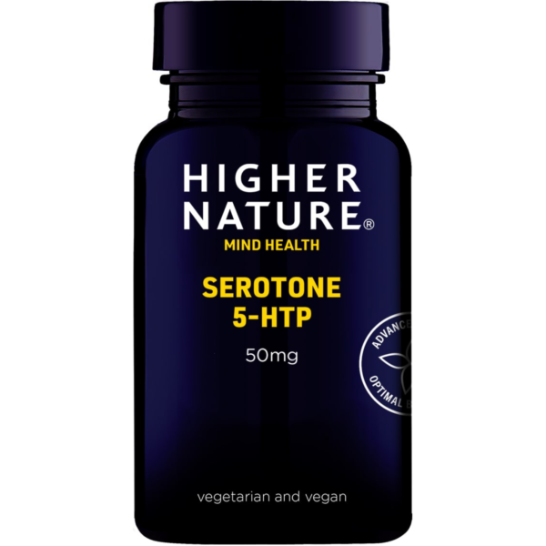Higher Nature Serotone 5HTP 50mg 30's - mood improver